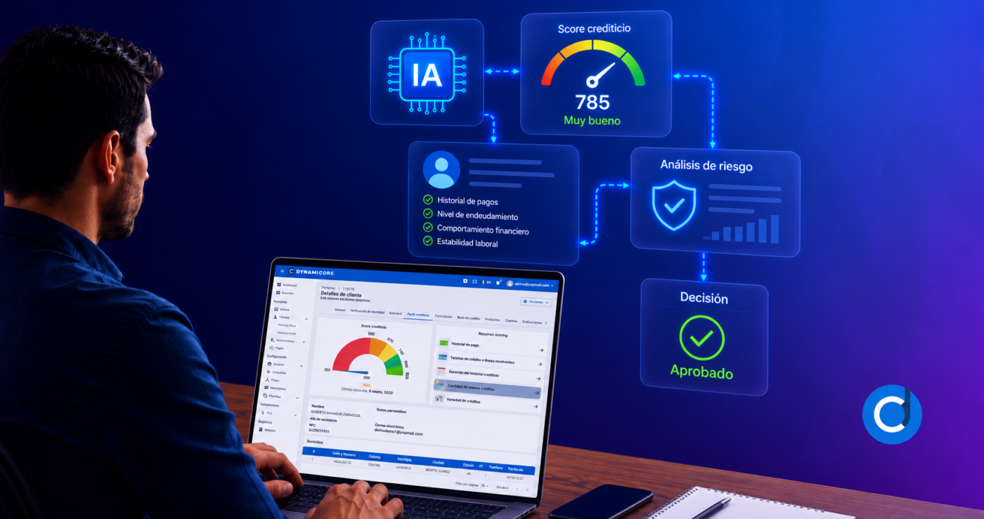 evaluación crediticia core bancario